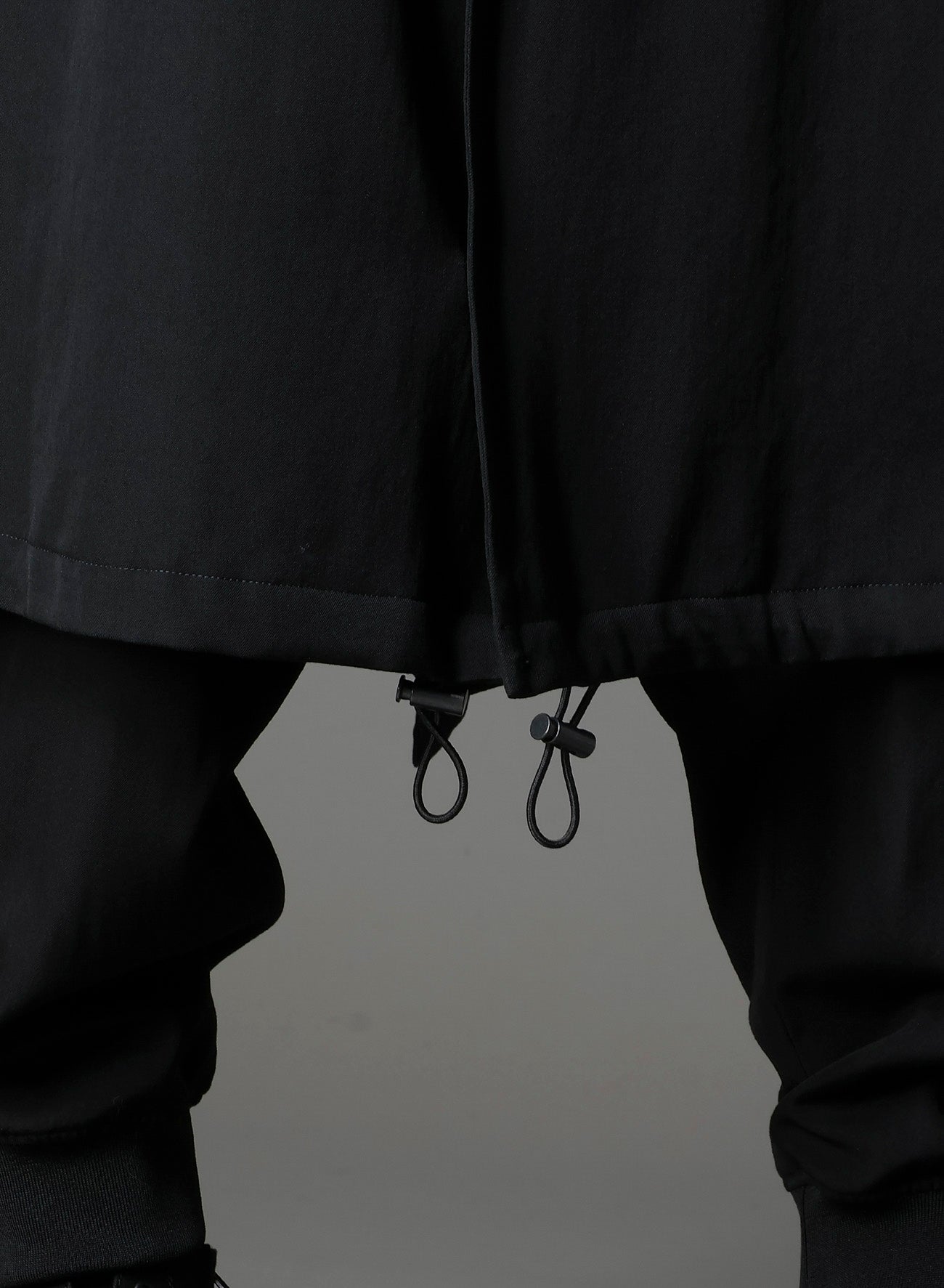 W/GABARDINE HOODED MODS COAT