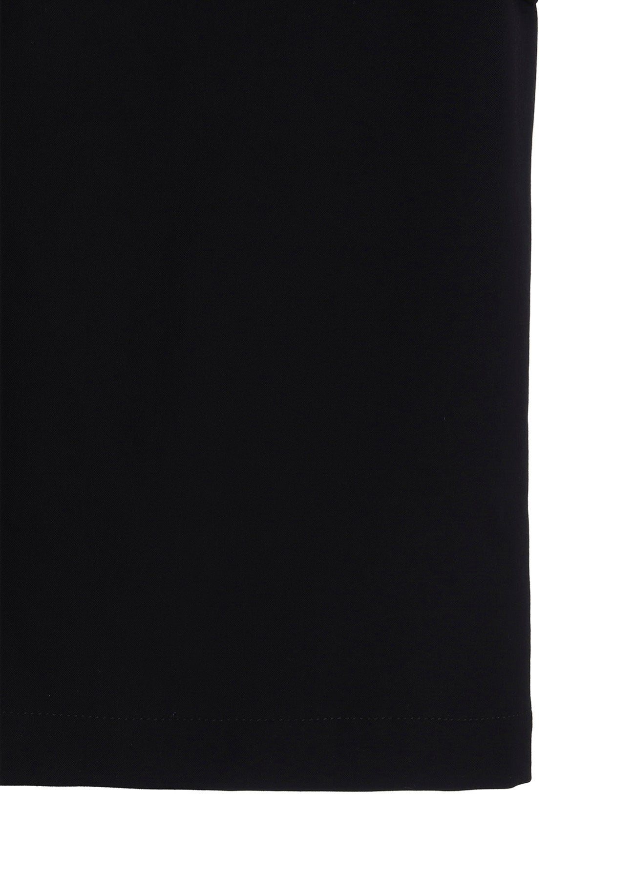 W/GABARDINE OUT POCKET LONG COAT