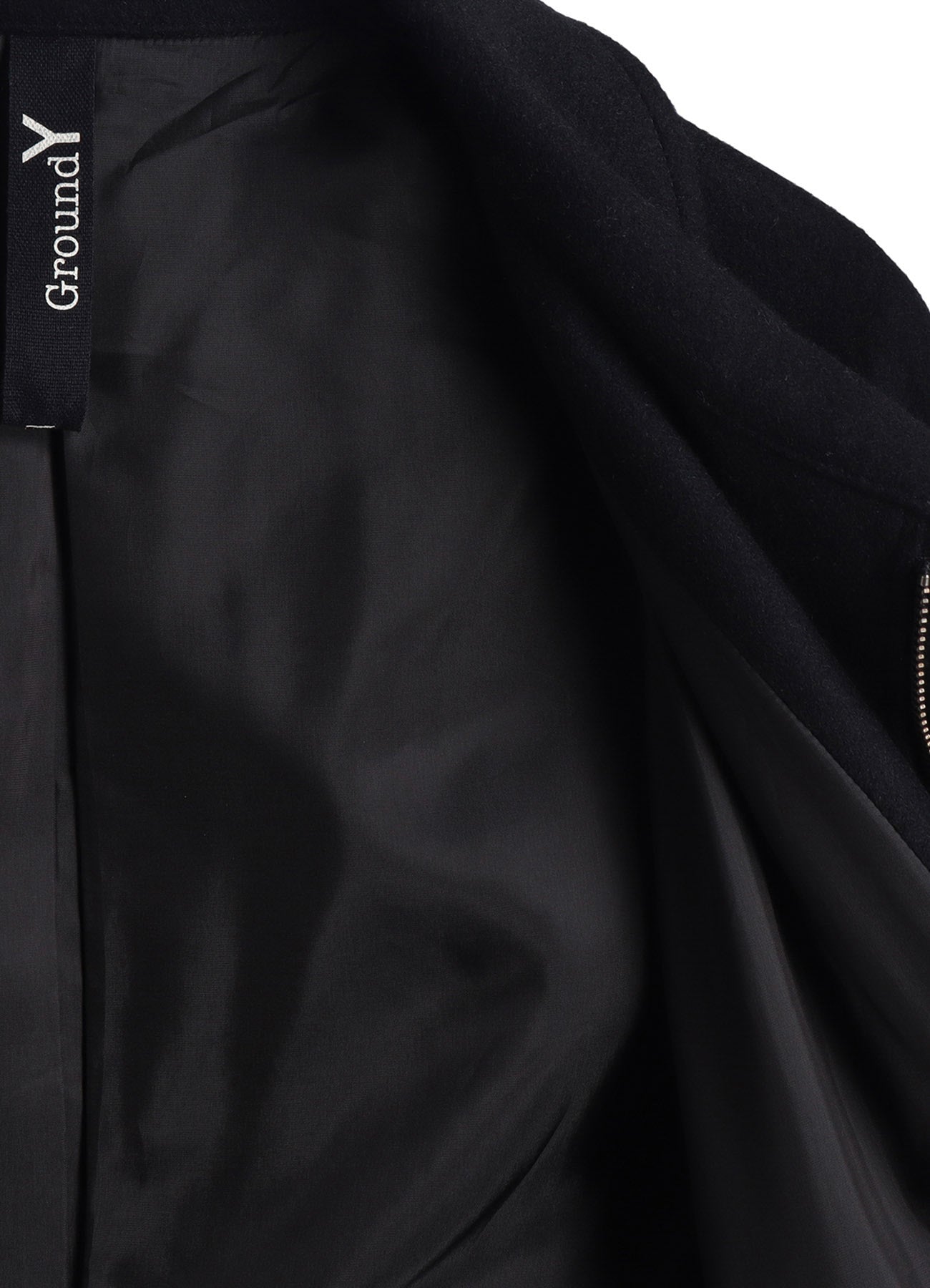 MELTON OUT POCKET LONG COAT