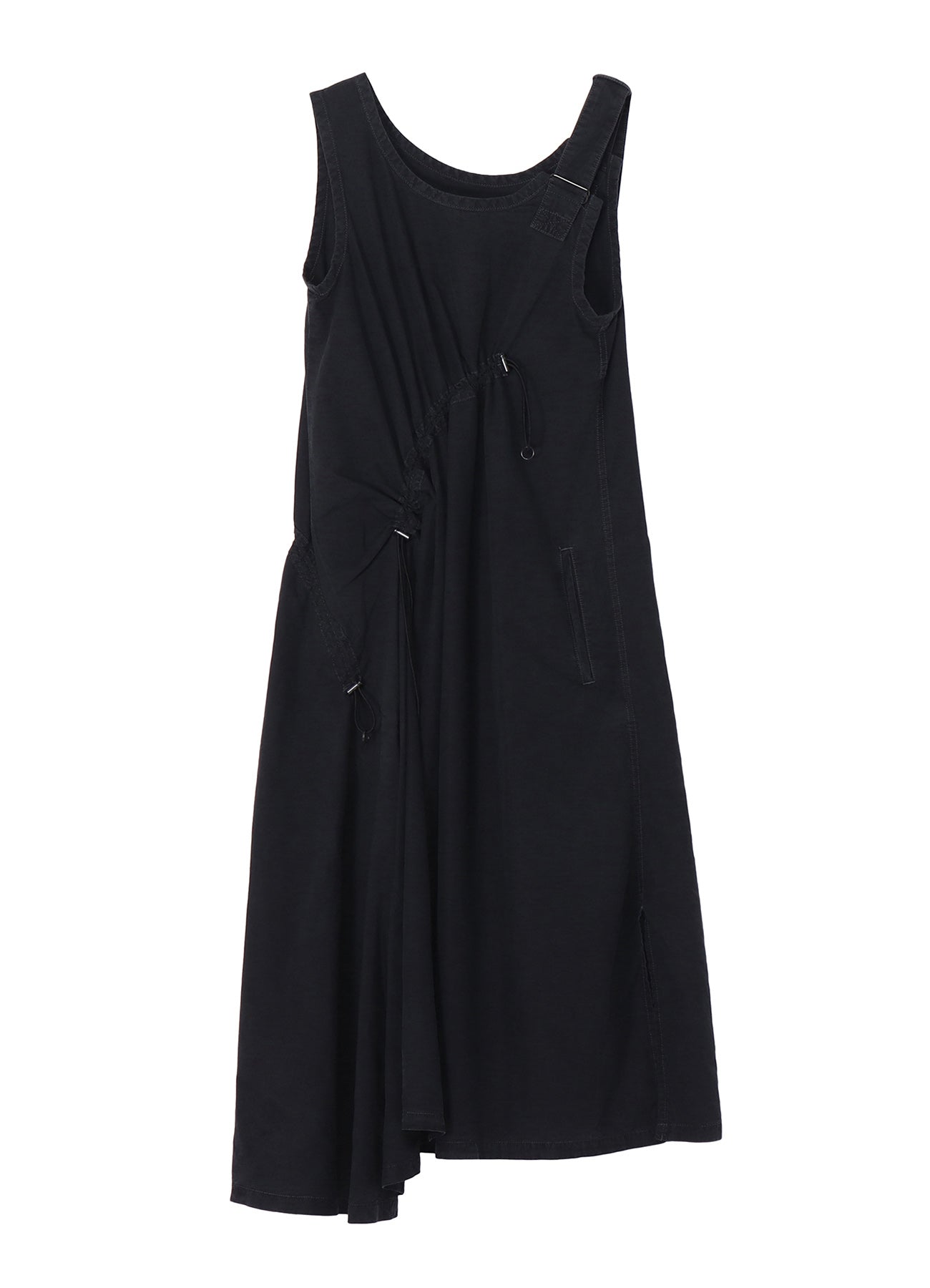 C/NY SULFUR DYEING STONE WASH BIO SLEEVELESS DRESS