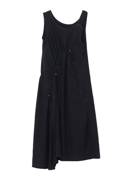 C/NY SULFUR DYEING STONE WASH BIO SLEEVELESS DRESS