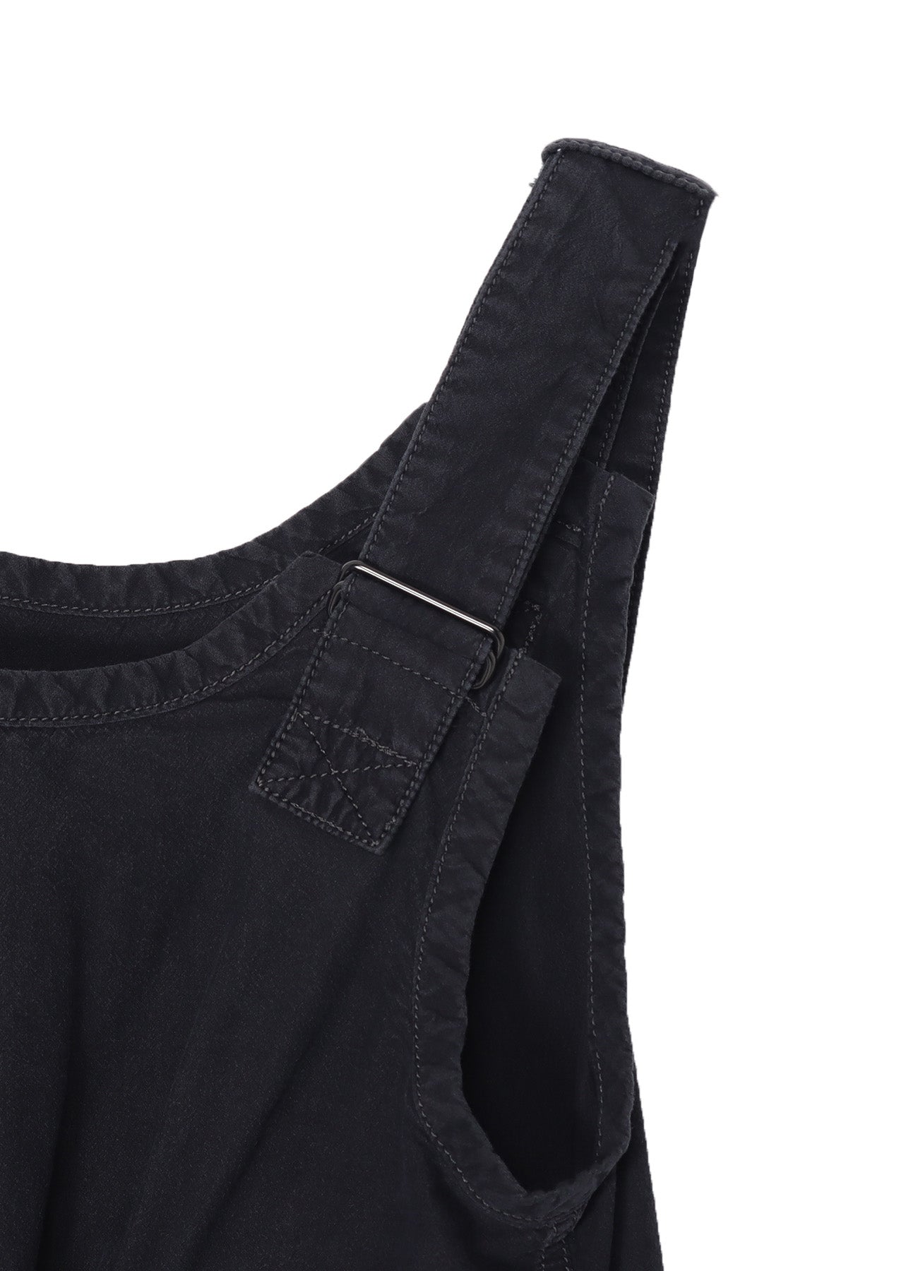 C/NY SULFUR DYEING STONE WASH BIO SLEEVELESS DRESS