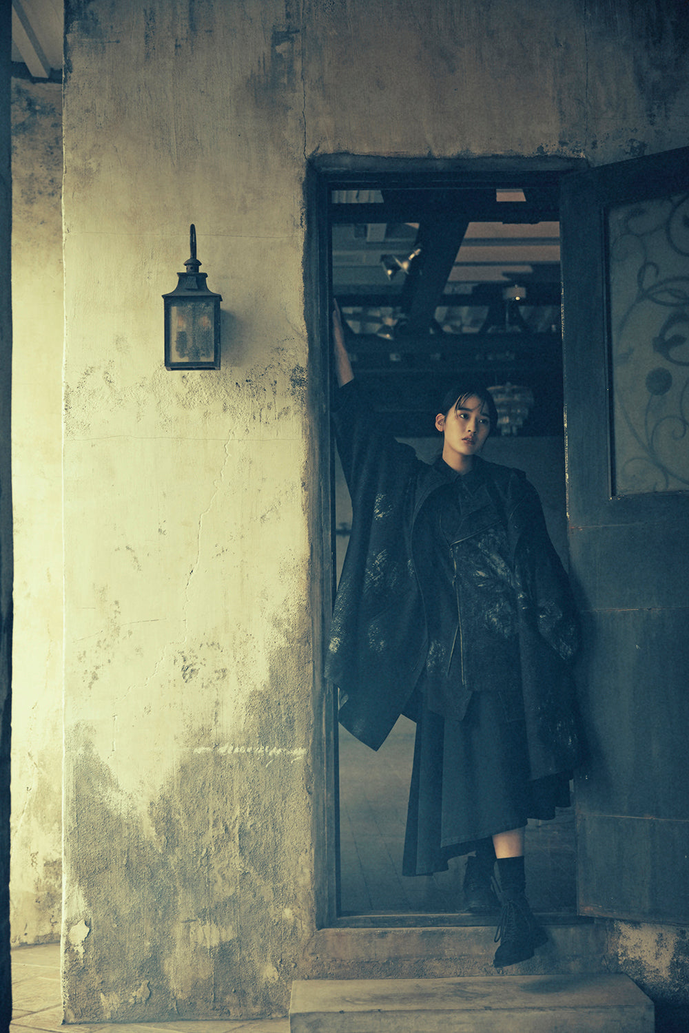 C/NY SULFUR DYEING STONE WASH BIO SLEEVELESS DRESS