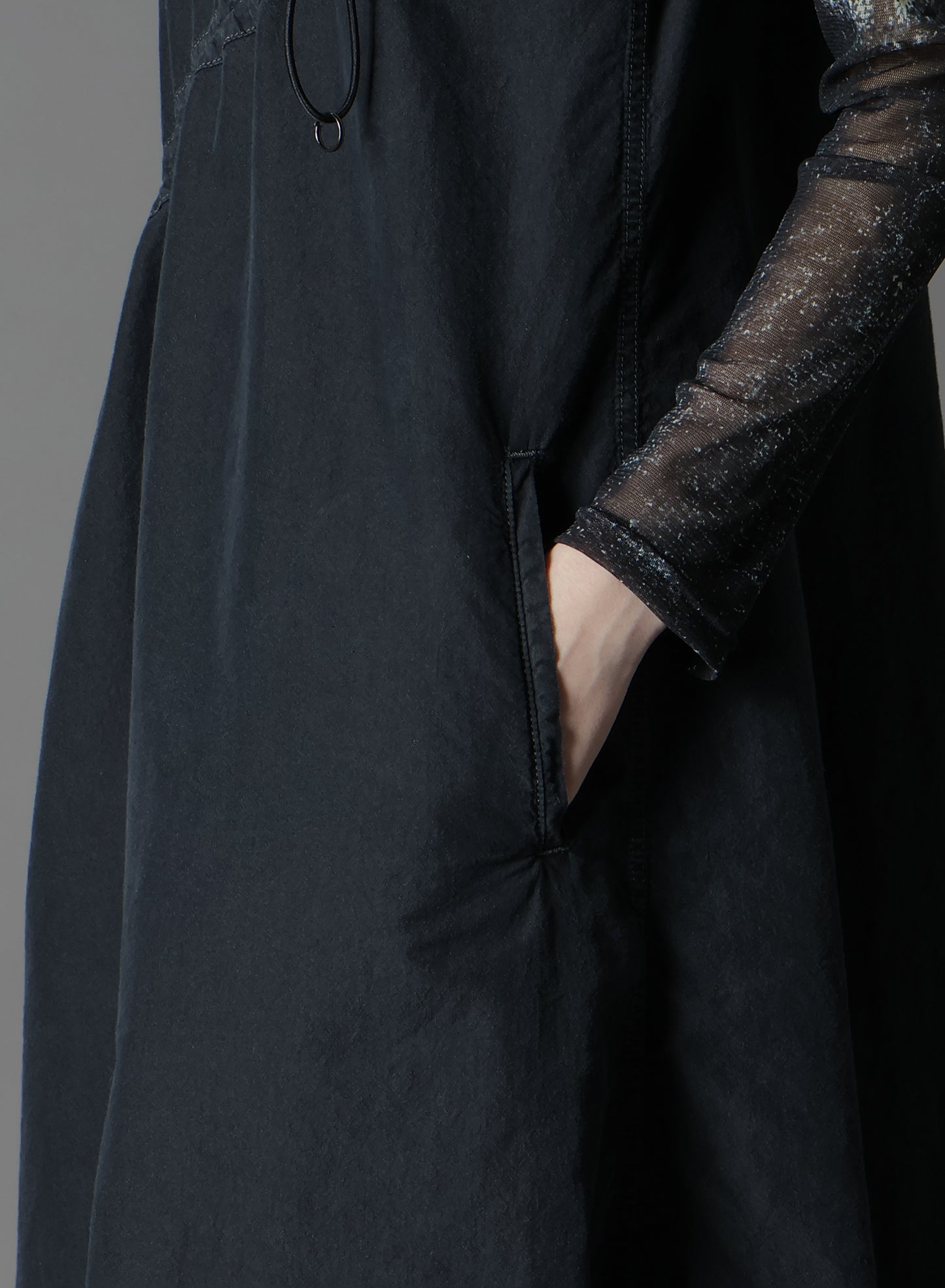 C/NY SULFUR DYEING STONE WASH BIO SLEEVELESS DRESS