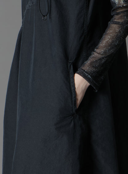 C/NY SULFUR DYEING STONE WASH BIO SLEEVELESS DRESS