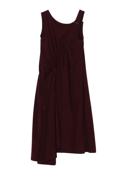 CREPE DE CHINE SLEEVELESS DRESS