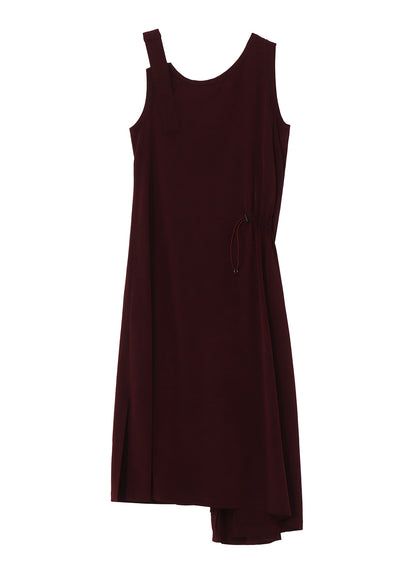 CREPE DE CHINE SLEEVELESS DRESS
