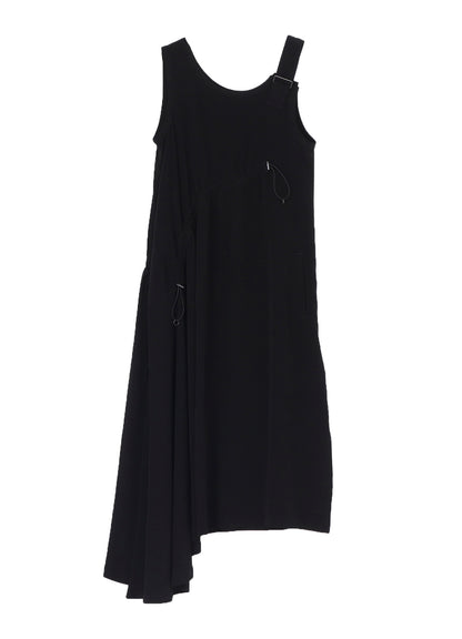 CREPE DE CHINE SLEEVELESS DRESS