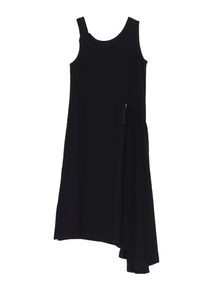 CREPE DE CHINE SLEEVELESS DRESS
