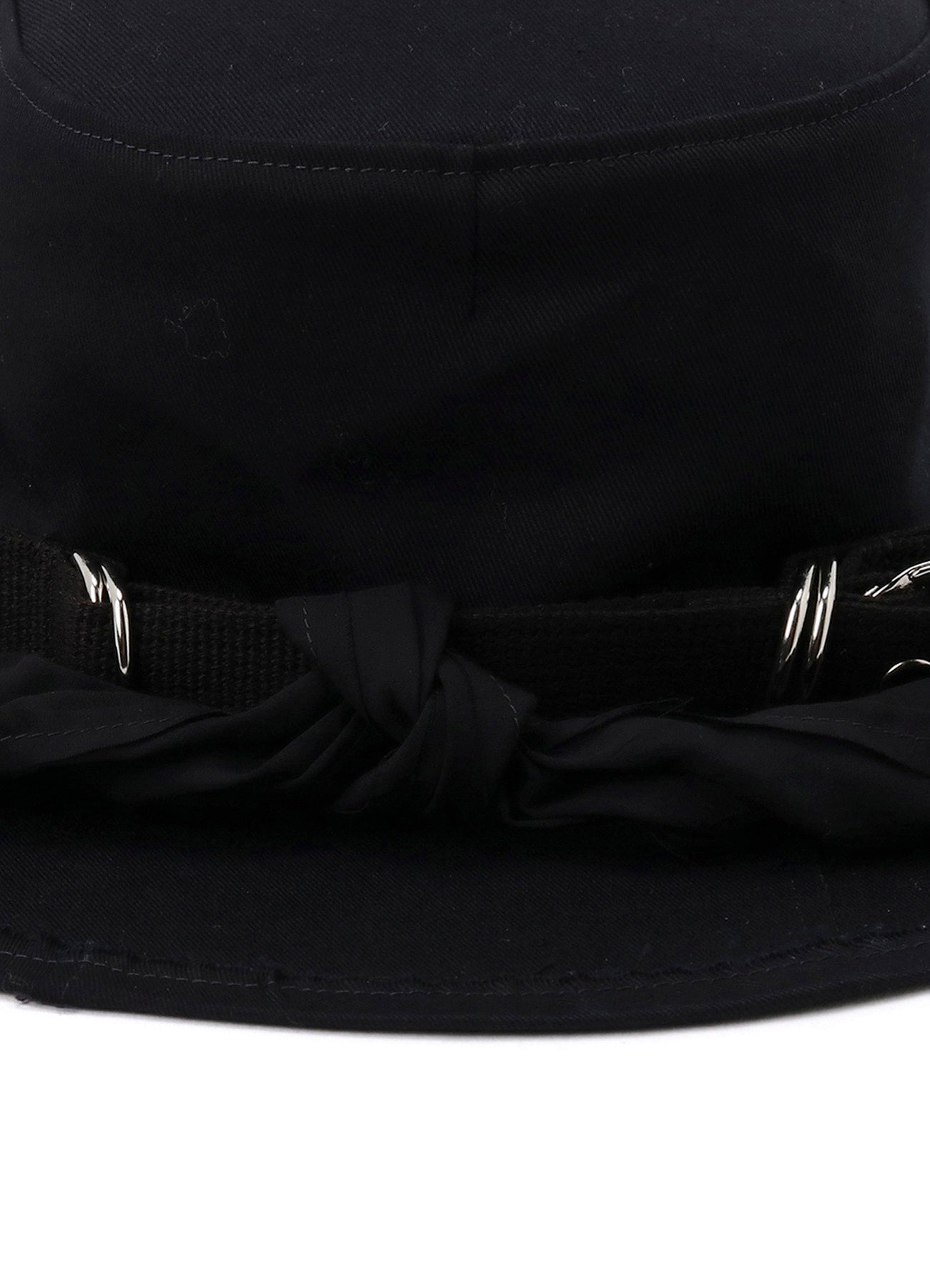 COTTON TWILL SCARF HAT