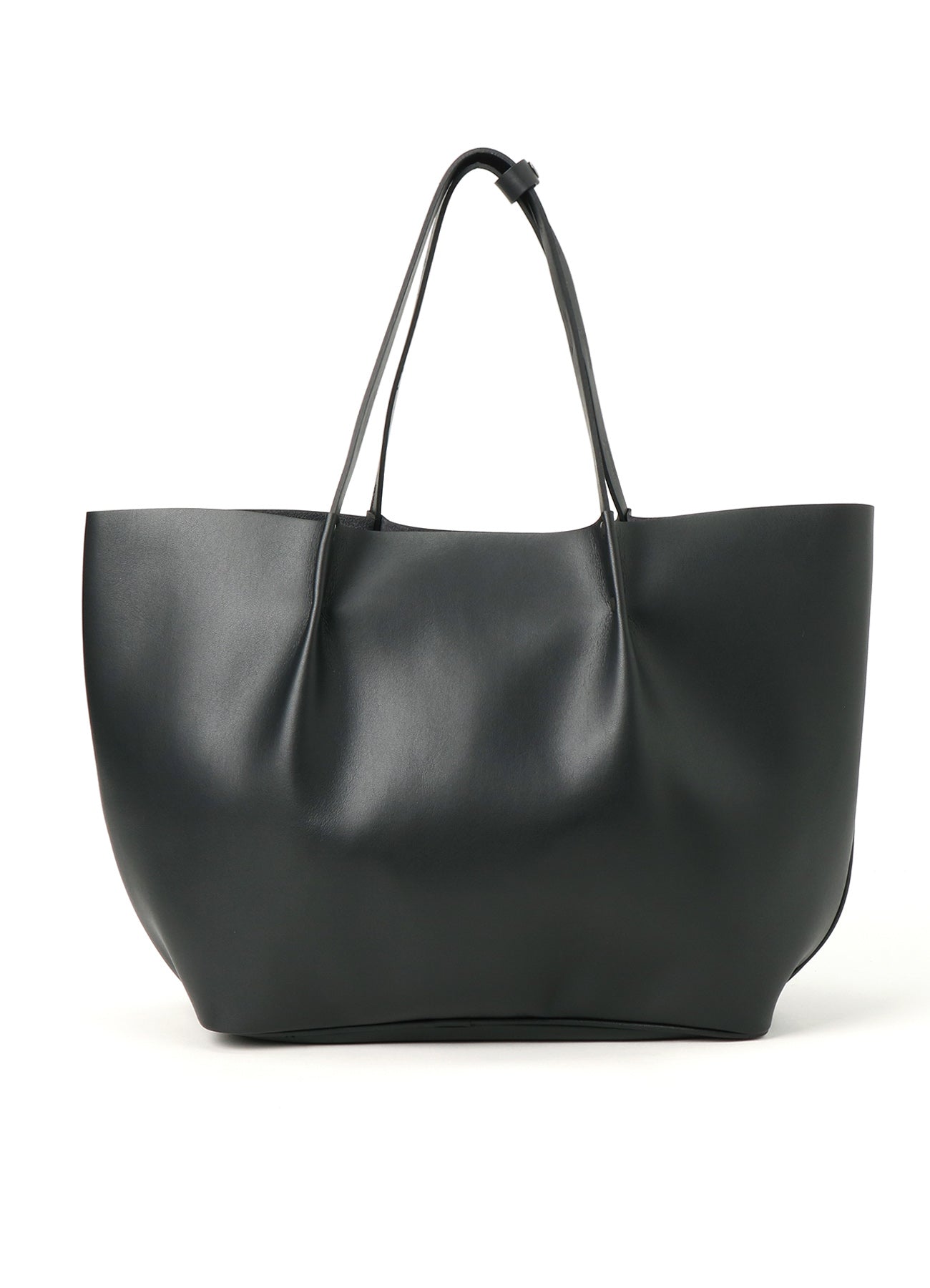 EYELET DETAIL FAUX LEATHER TOTE BAG