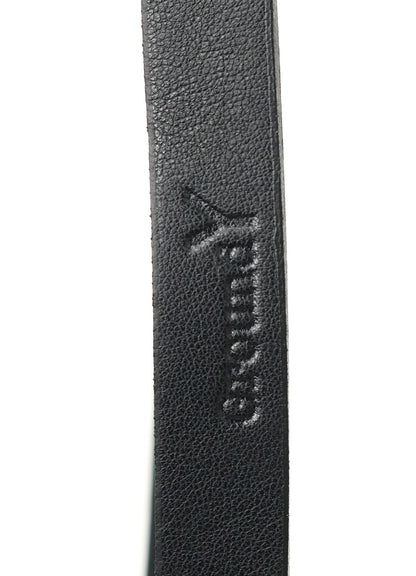 EYELET DETAIL FAUX LEATHER TOTE BAG