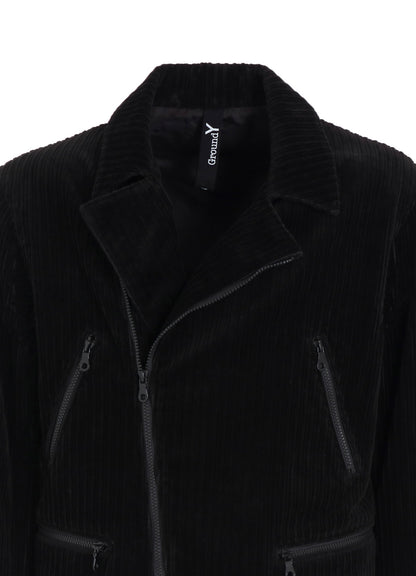 PAIR CORDUROY AIR TURNING RIDERS JACKET