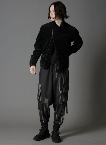 PAIR CORDUROY AIR TURNING RIDERS JACKET