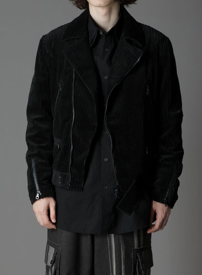 PAIR CORDUROY AIR TURNING RIDERS JACKET