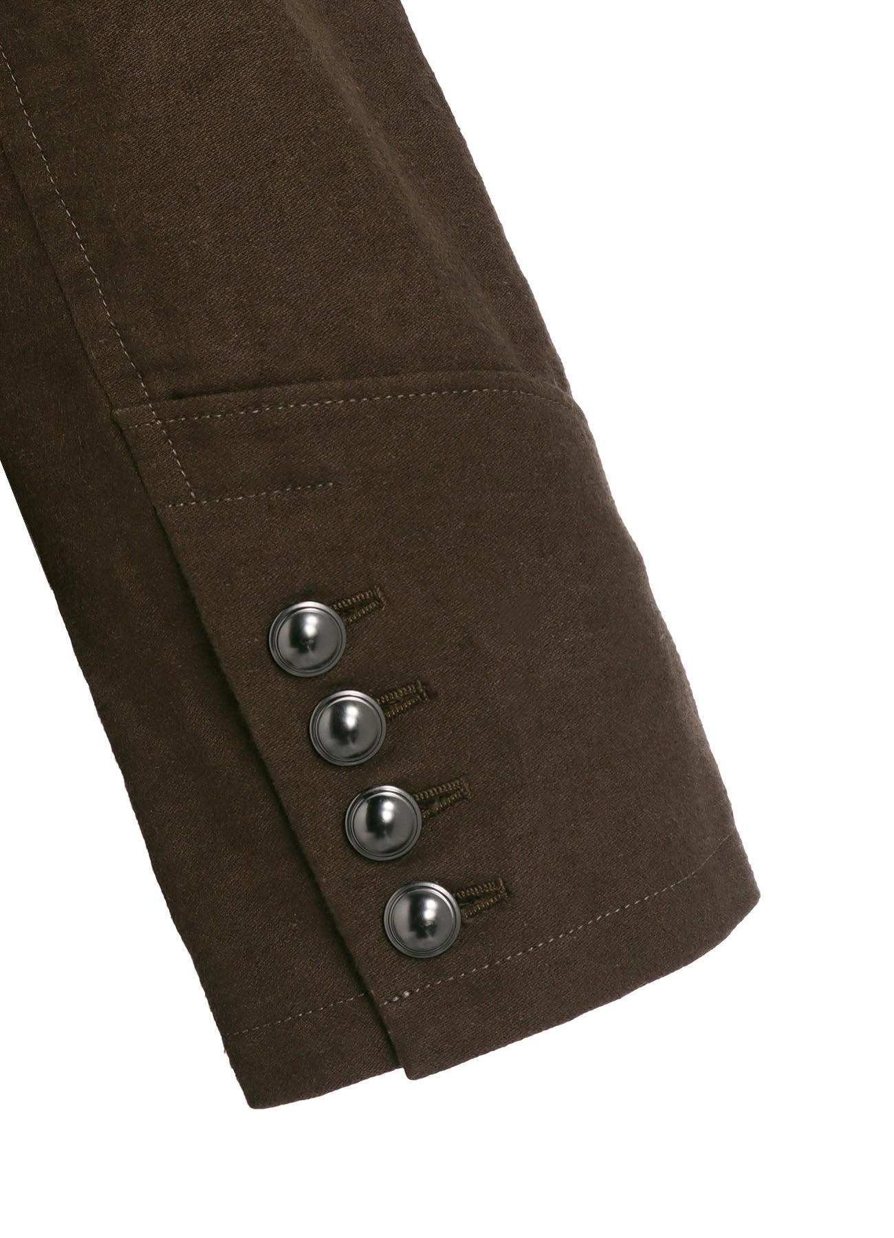 COTTON FLAX MOLESKIN BC BENTZ MILITARY JACKET