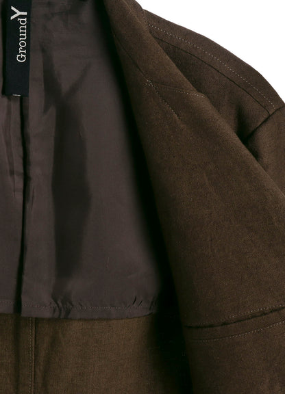 COTTON FLAX MOLESKIN BC BENTZ MILITARY JACKET