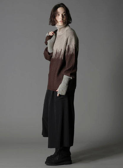 EXFineMerinoWool KNITTING JQ PULL OVER