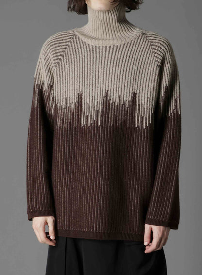 EXFineMerinoWool KNITTING JQ PULL OVER