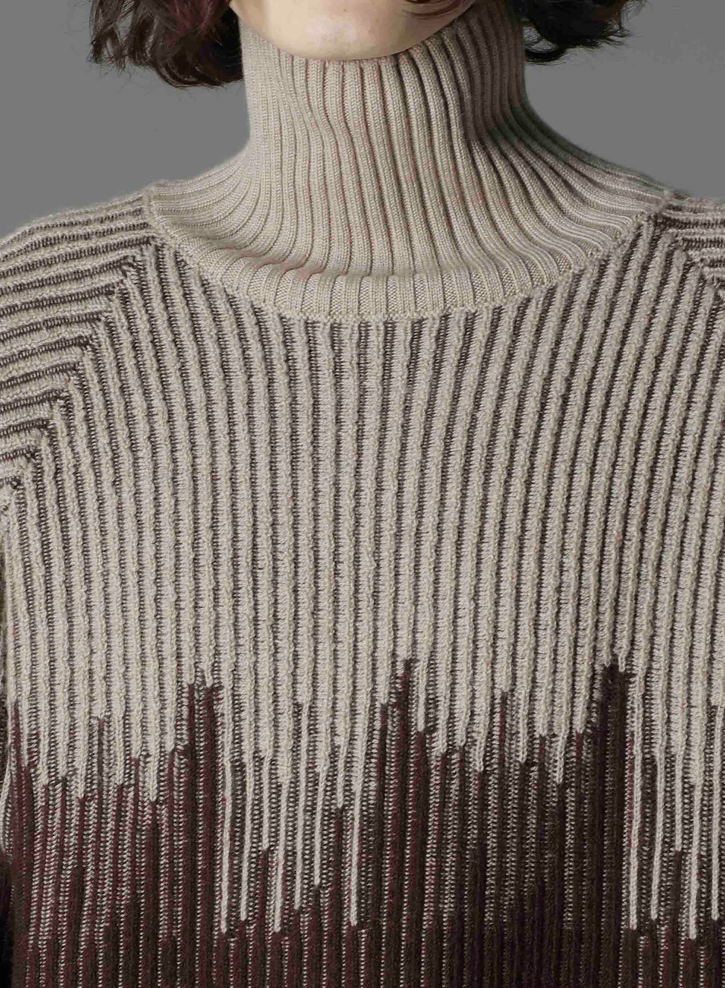 EXFineMerinoWool KNITTING JQ PULL OVER