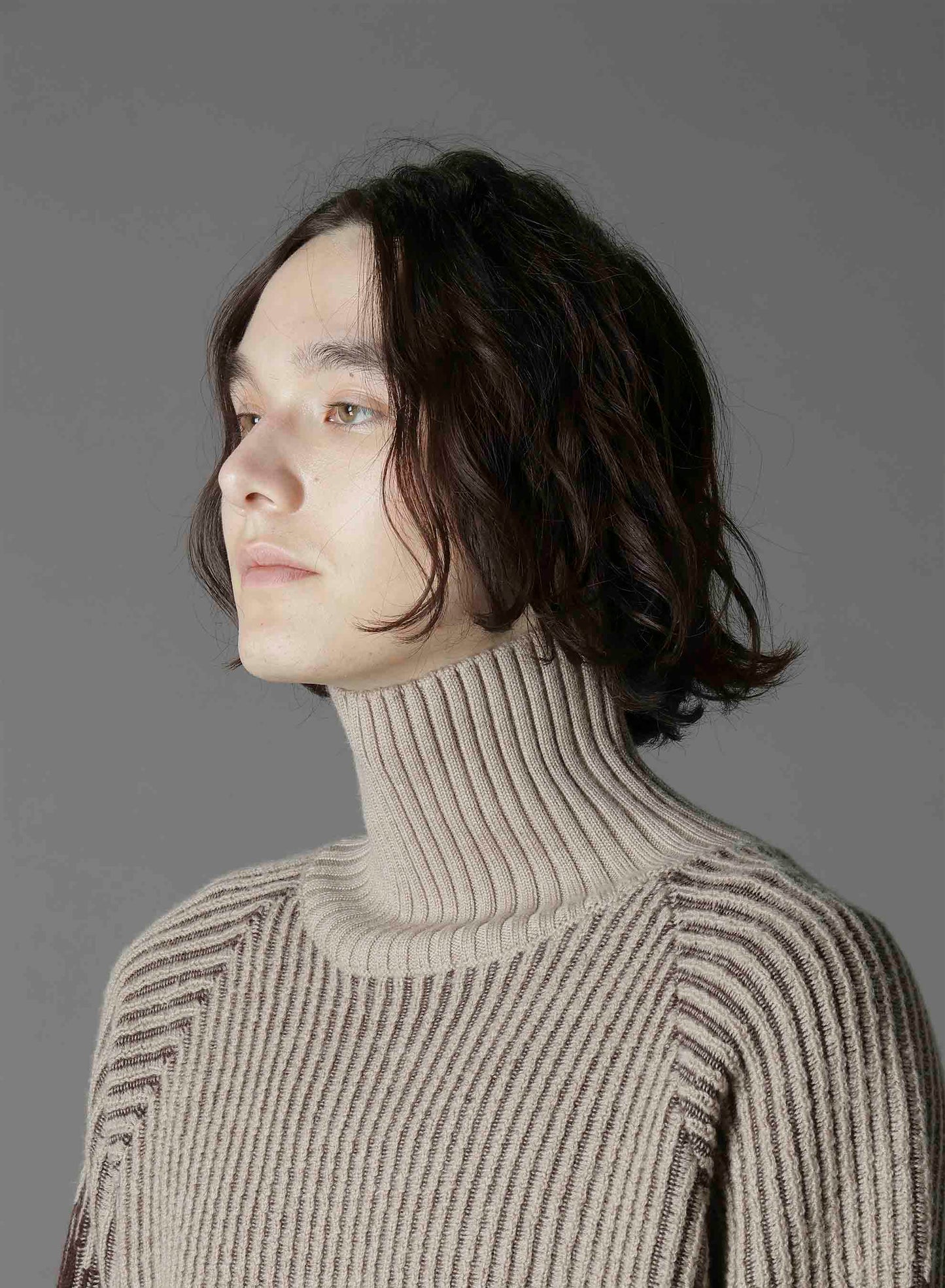 EXFineMerinoWool KNITTING JQ PULL OVER