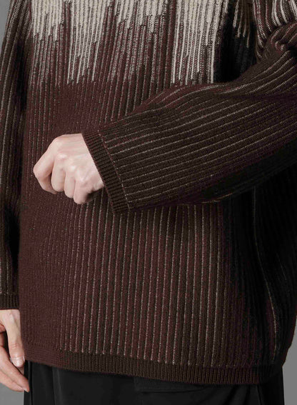 EXFineMerinoWool KNITTING JQ PULL OVER