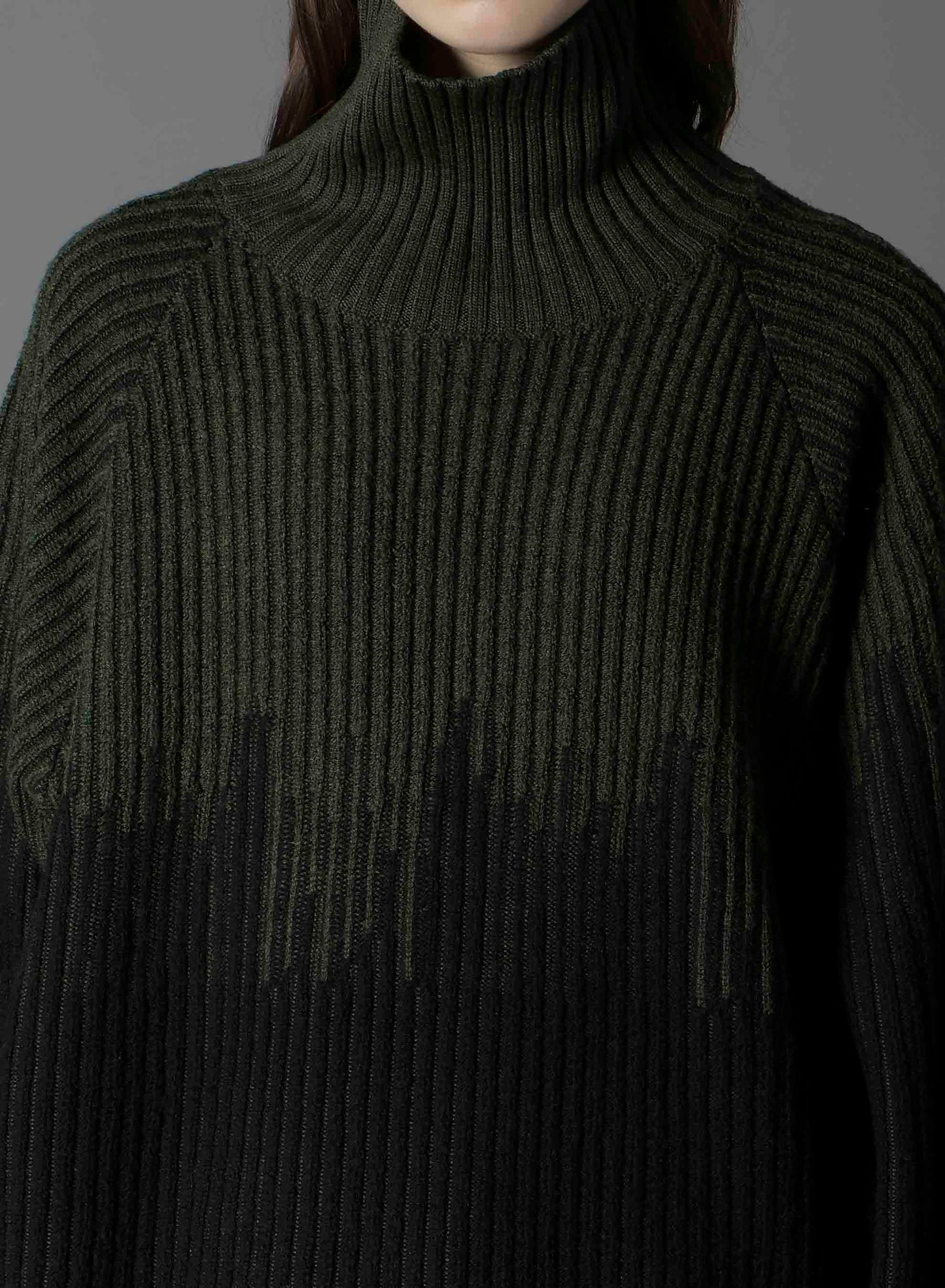 EXFineMerinoWool KNITTING JQ PULL OVER