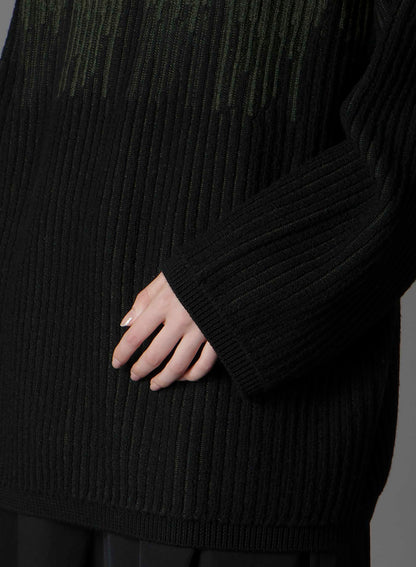 EXFineMerinoWool KNITTING JQ PULL OVER