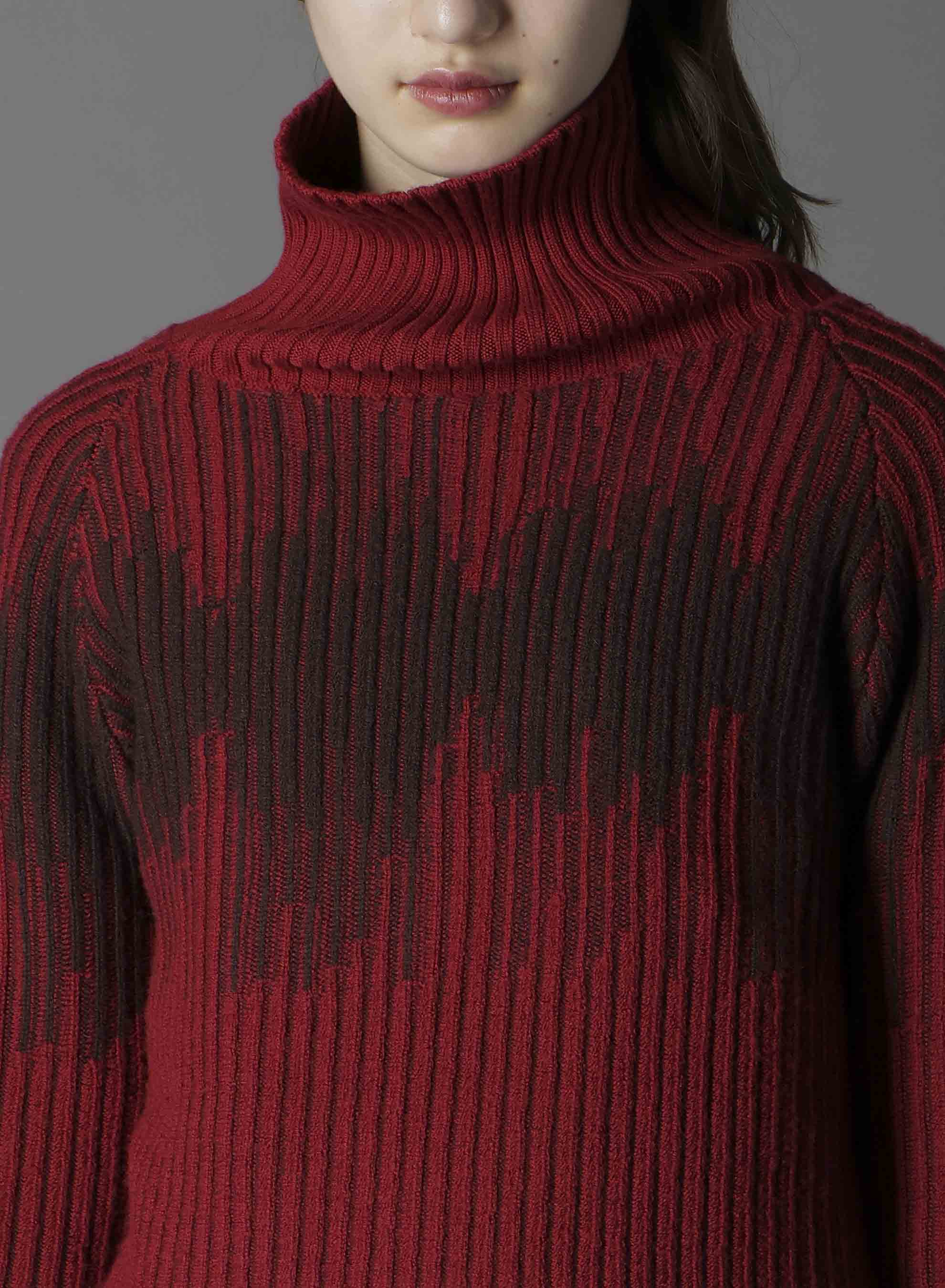 新品　BRIEFING　FINE MERINO HIGH NECK KNIT Fitted Merino Wool Rib Mock Neck Knit Top – Akris Inc.