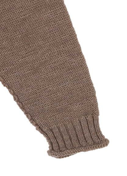 ROVING SLUB WOOL UNBALANCE TURTLENECK
