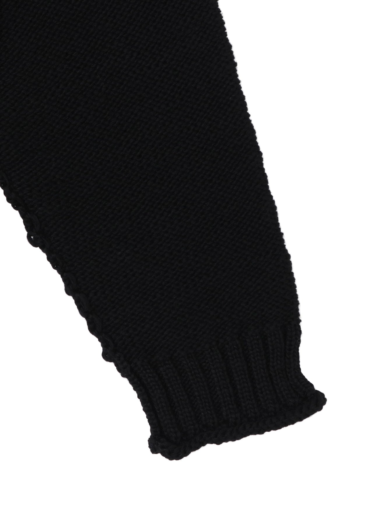 ROVING SLUB WOOL UNBALANCE TURTLENECK