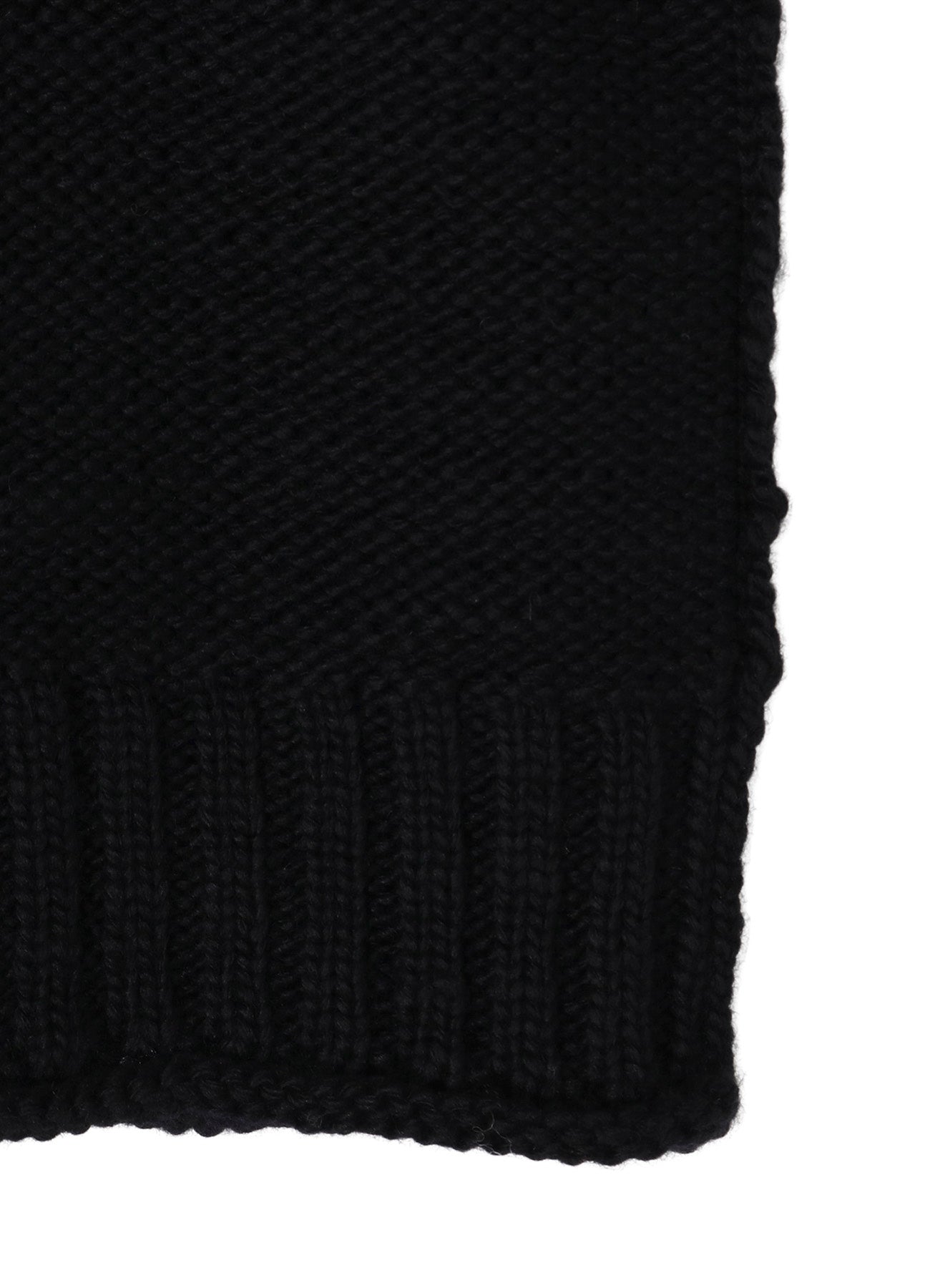 ROVING SLUB WOOL UNBALANCE TURTLENECK