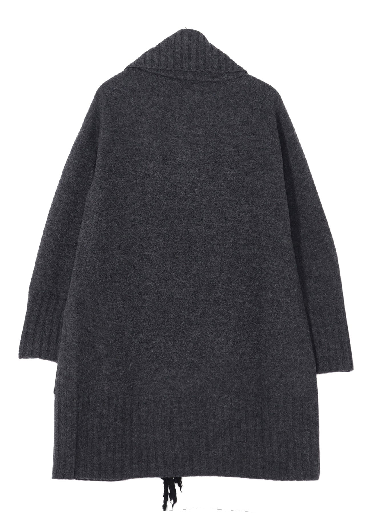 BoilMerinoWool FRINGE KNIT GOWN