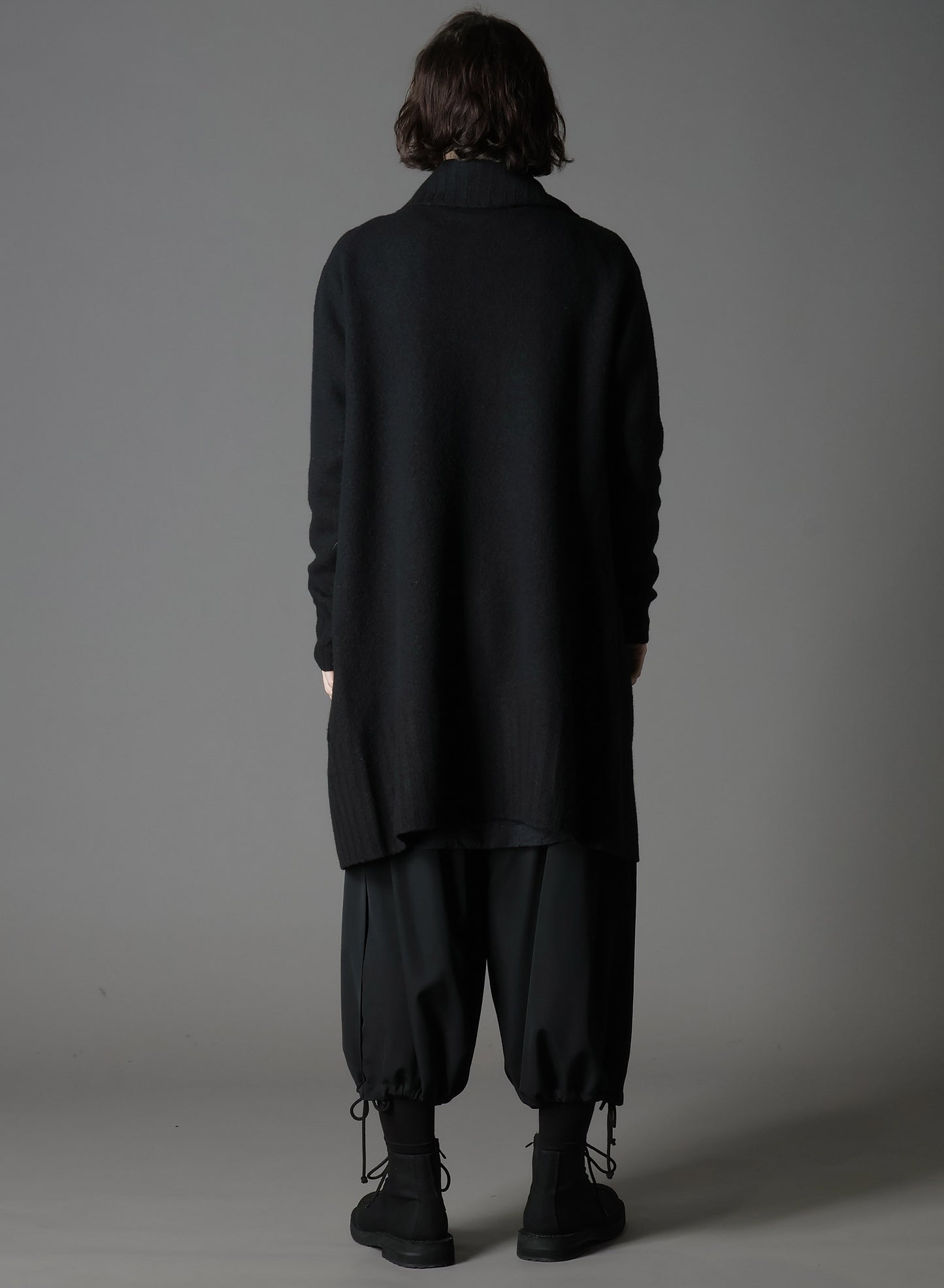 BoilMerinoWool FRINGE KNIT GOWN