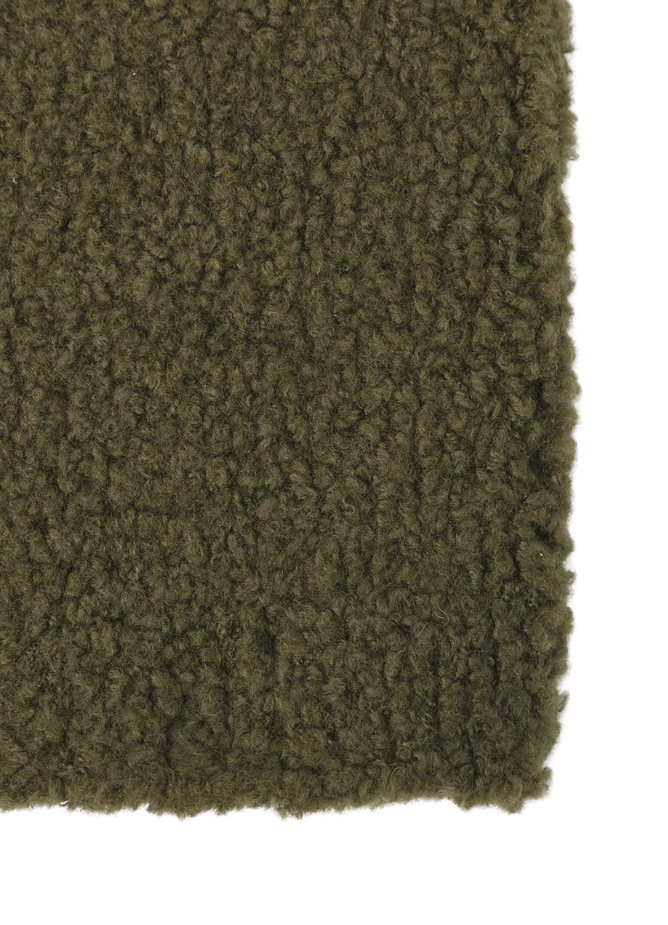 Wool boa+EX FineMerino Wool NECK WARMER