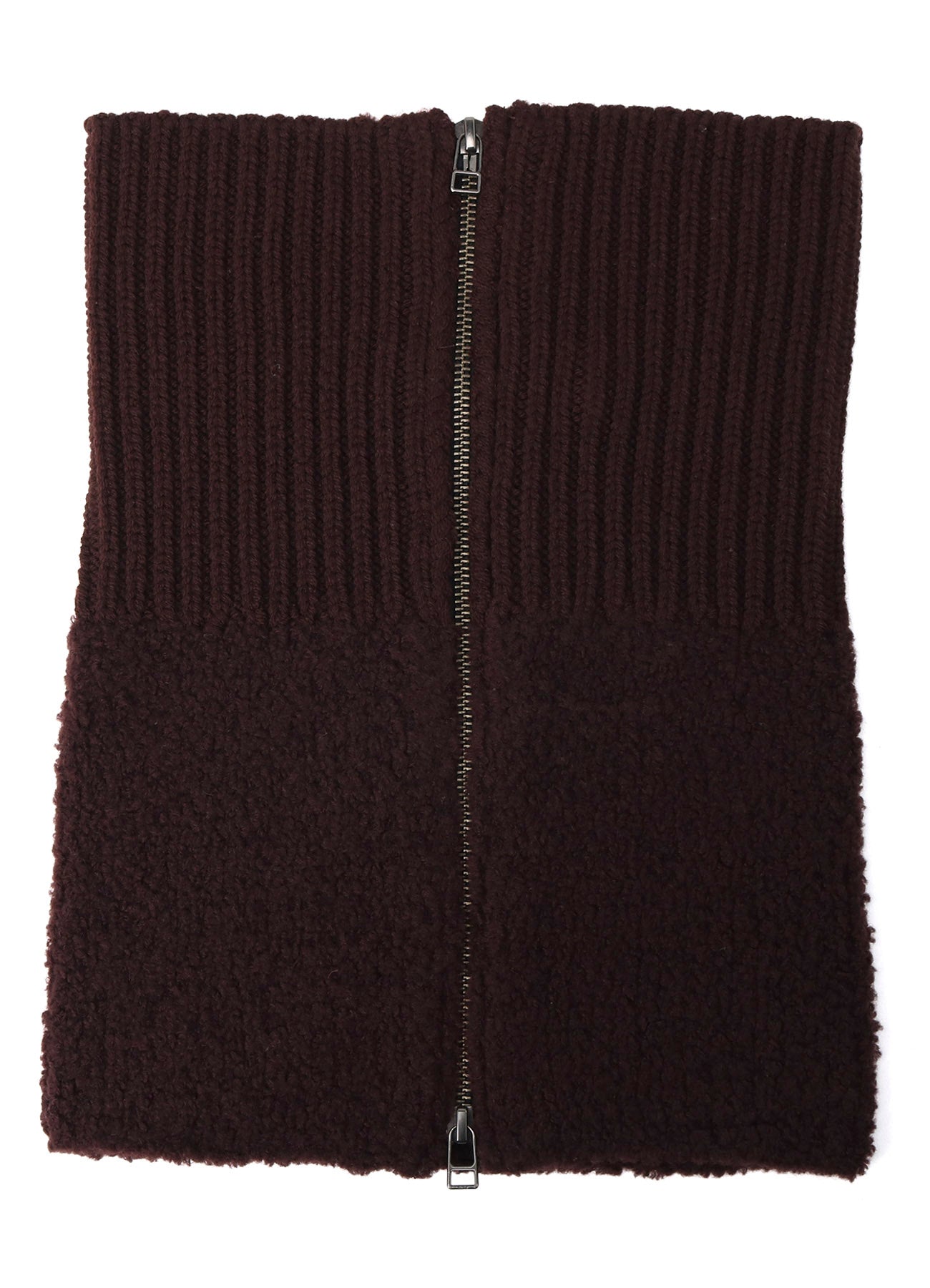 Wool boa+EX FineMerino Wool NECK WARMER