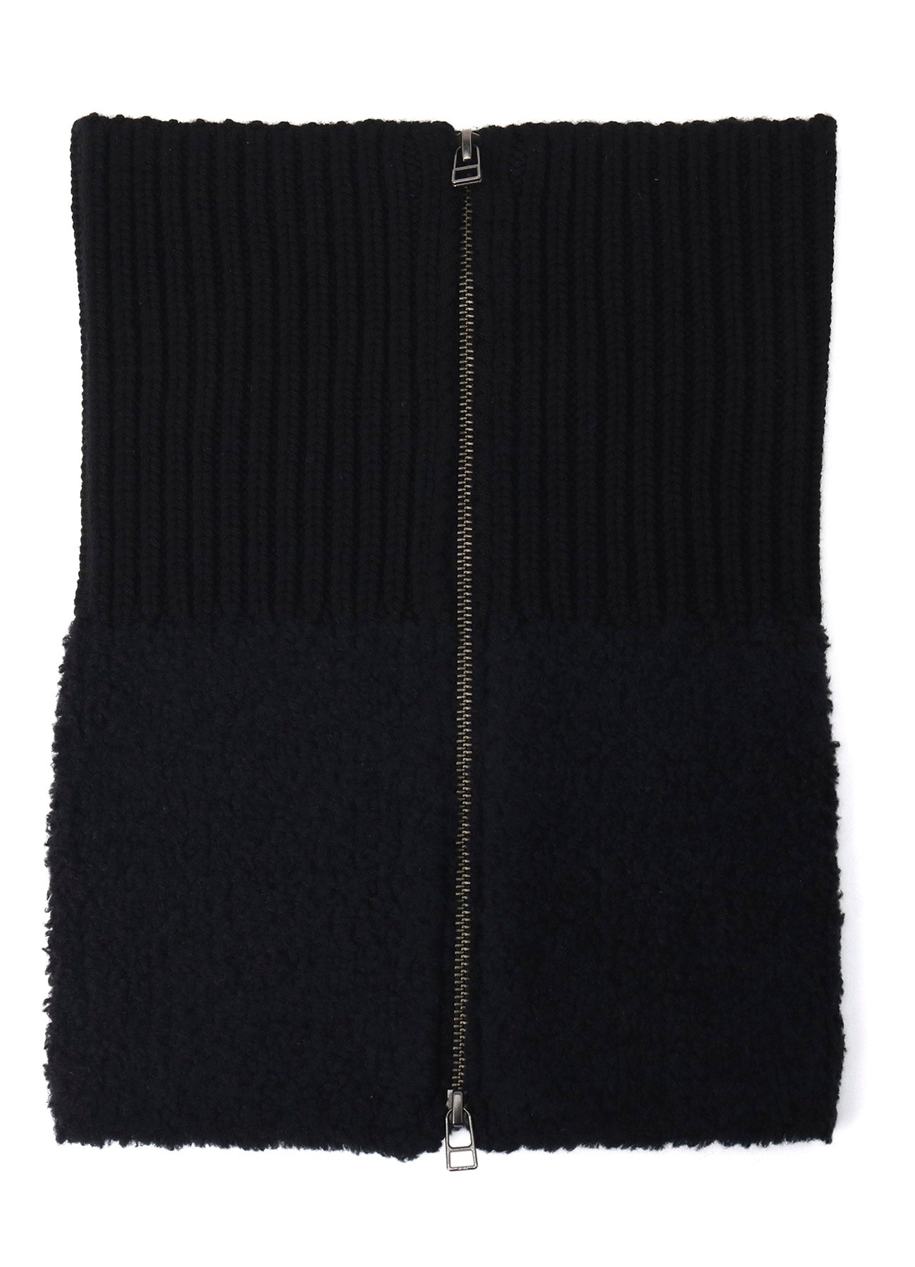 Wool boa+EX FineMerino Wool NECK WARMER