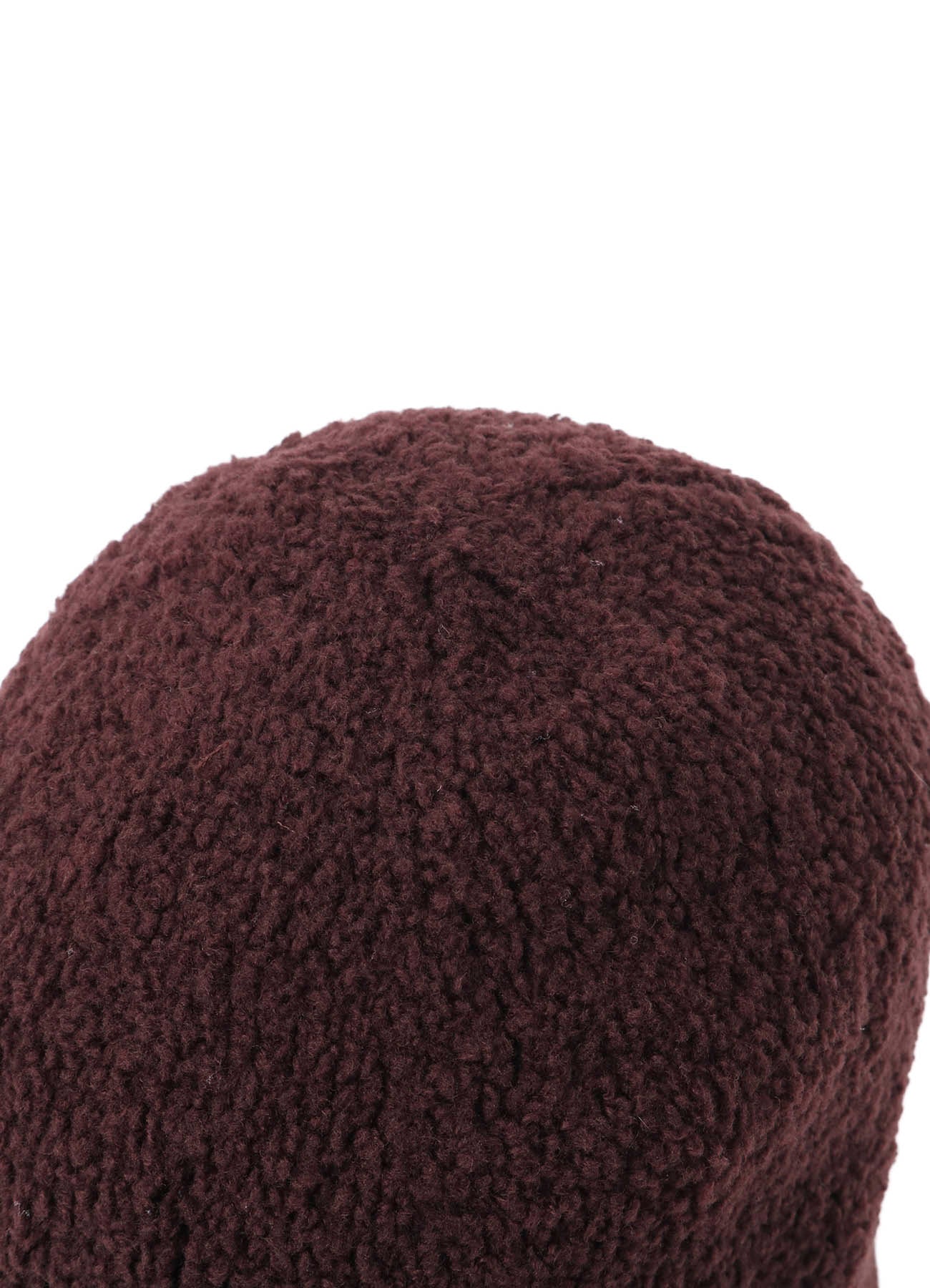 Wool boa+EX FineMerino Wool FLIGHT KNIT CAP