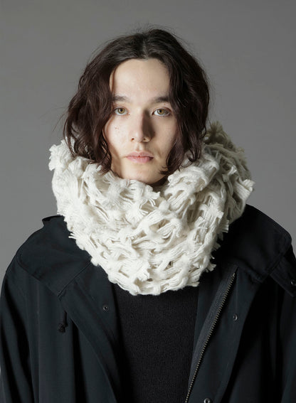 WOOL DOBBY SCARF