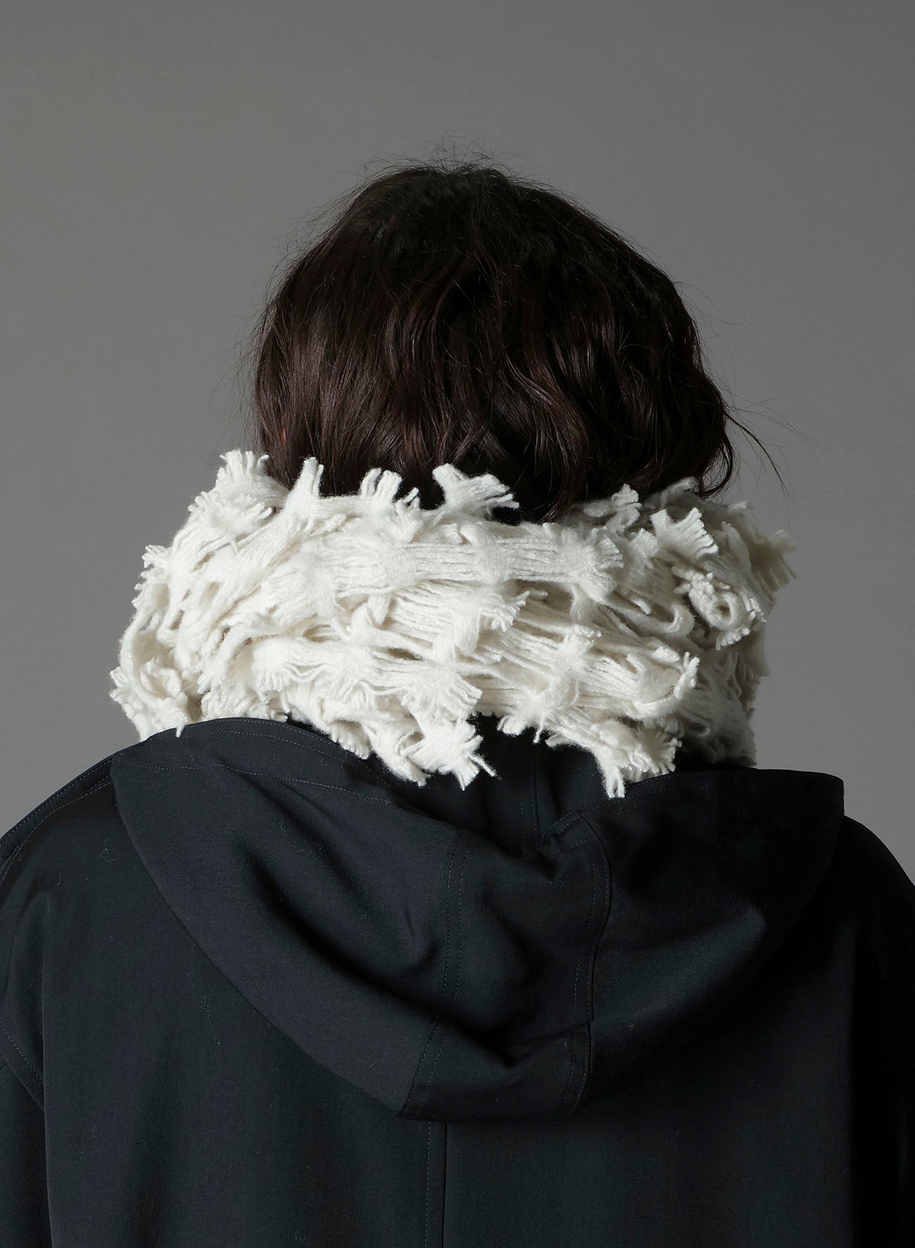 WOOL DOBBY SCARF – THE SHOP YOHJI YAMAMOTO