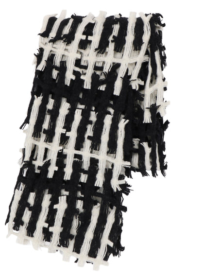 WOOL DOBBY SCARF