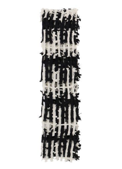 WOOL DOBBY SCARF