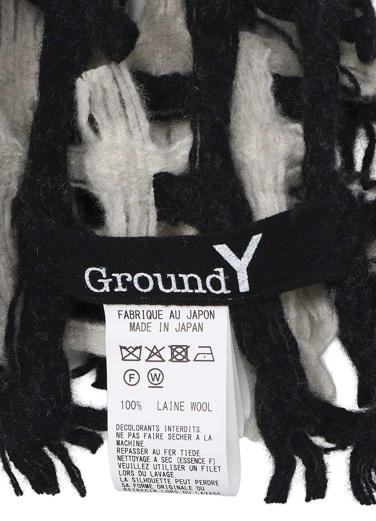 WOOL DOBBY SCARF – THE SHOP YOHJI YAMAMOTO