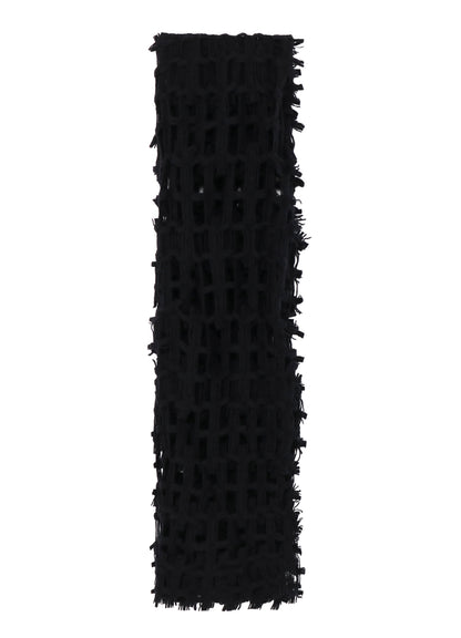 WOOL DOBBY SCARF