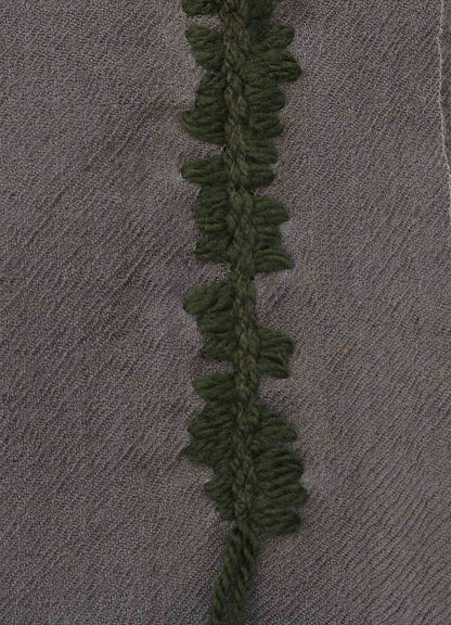 TETANY WOOL HAND STITCH SCARF