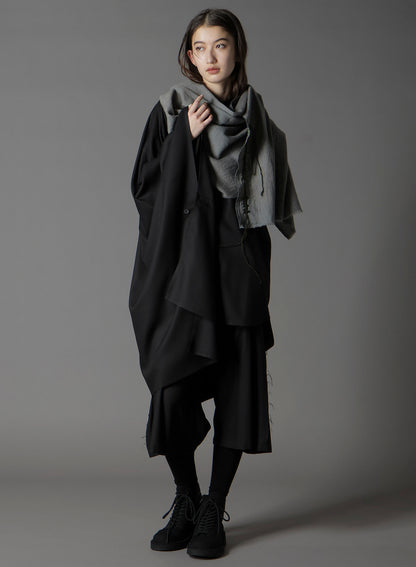 TETANY WOOL HAND STITCH SCARF