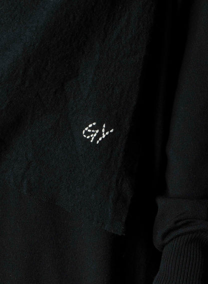 TETANY WOOL HAND STITCH SCARF