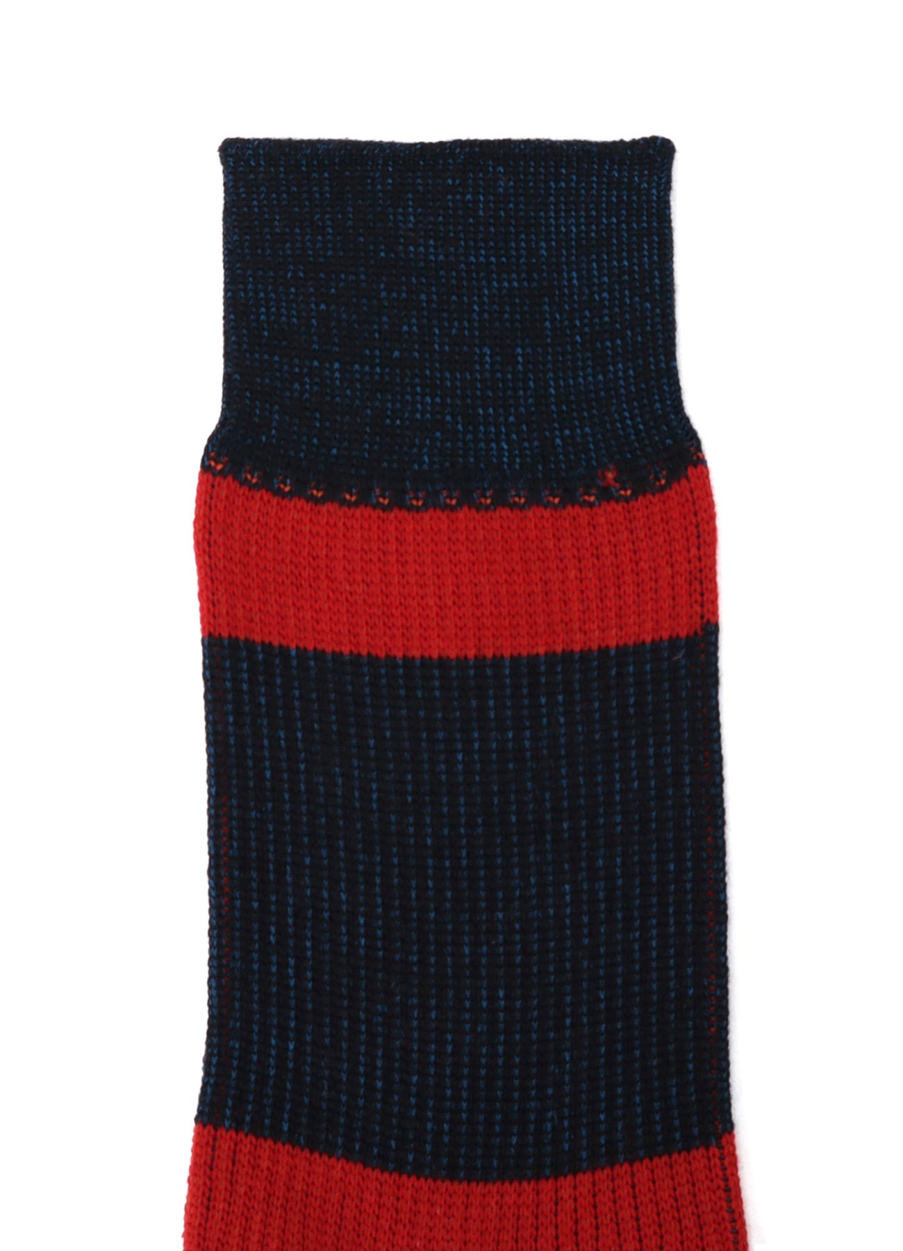 COTTON ACRYLIC BORDER SOCKS