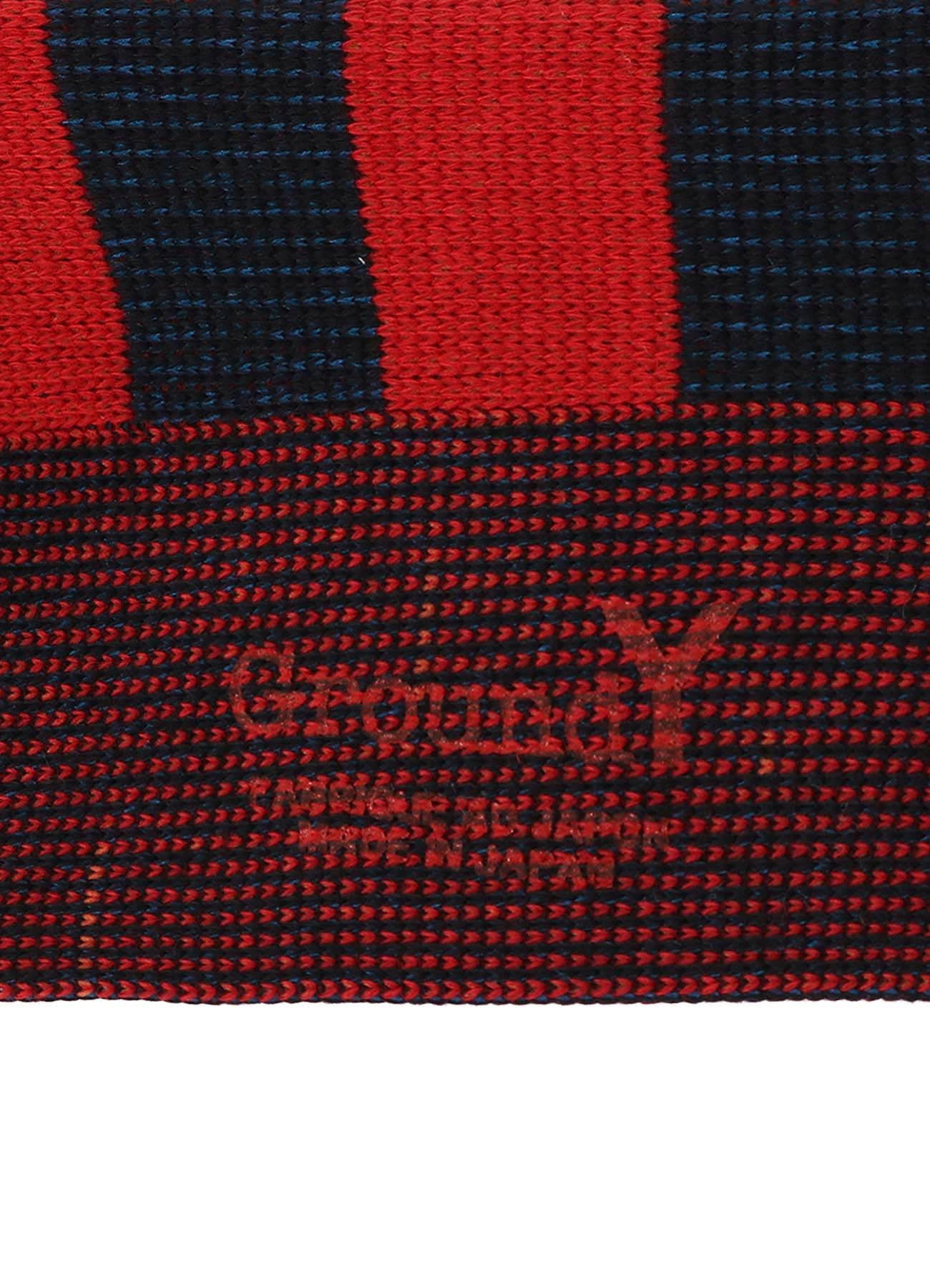 COTTON ACRYLIC BORDER SOCKS