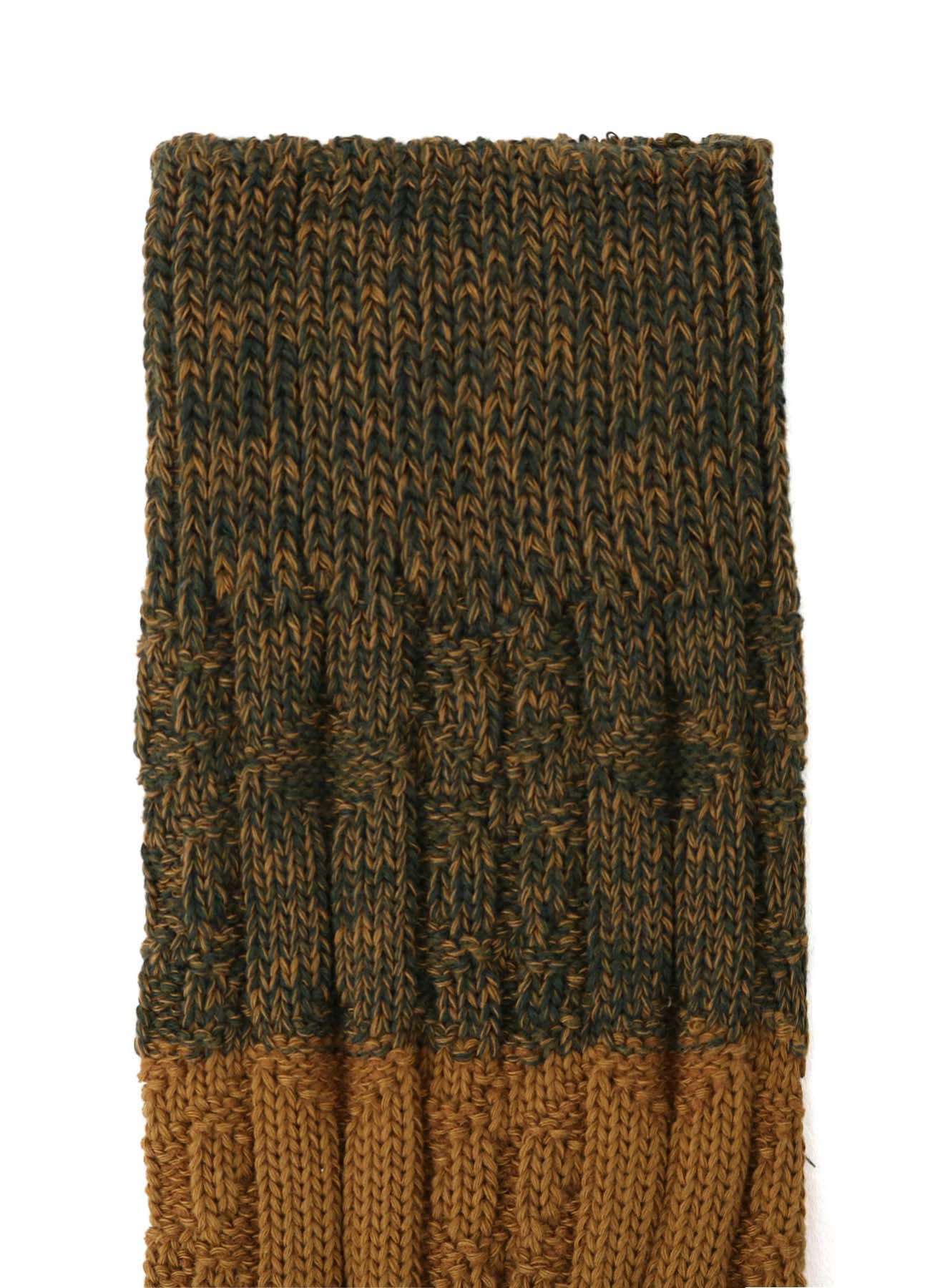 COTTON ACRYLIC LINKS STITCH SOCKS